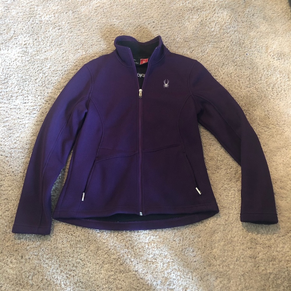 Spyder zip up jacket